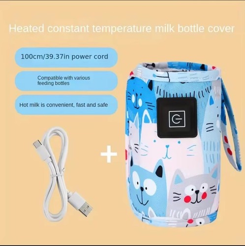 Usb baby bottle warmer sleeve - baby,