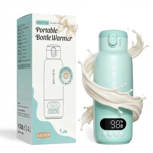 17oz portable bottle - 17oz, warmer