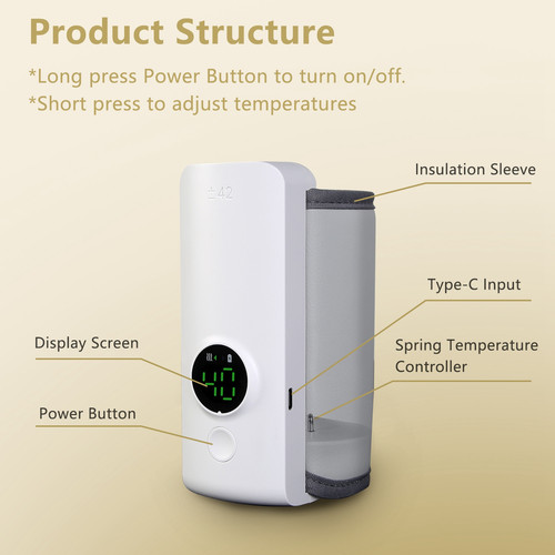1pc portable bottle warmer - 1pc,